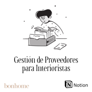 Gestión de Proveedores para Interioristas